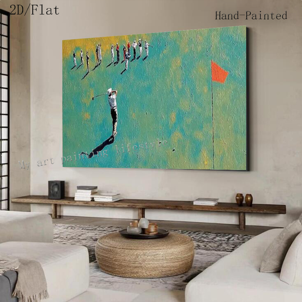 100% Handmade Abstract Oil Pai - Home Decor Enthusiast recension och pris