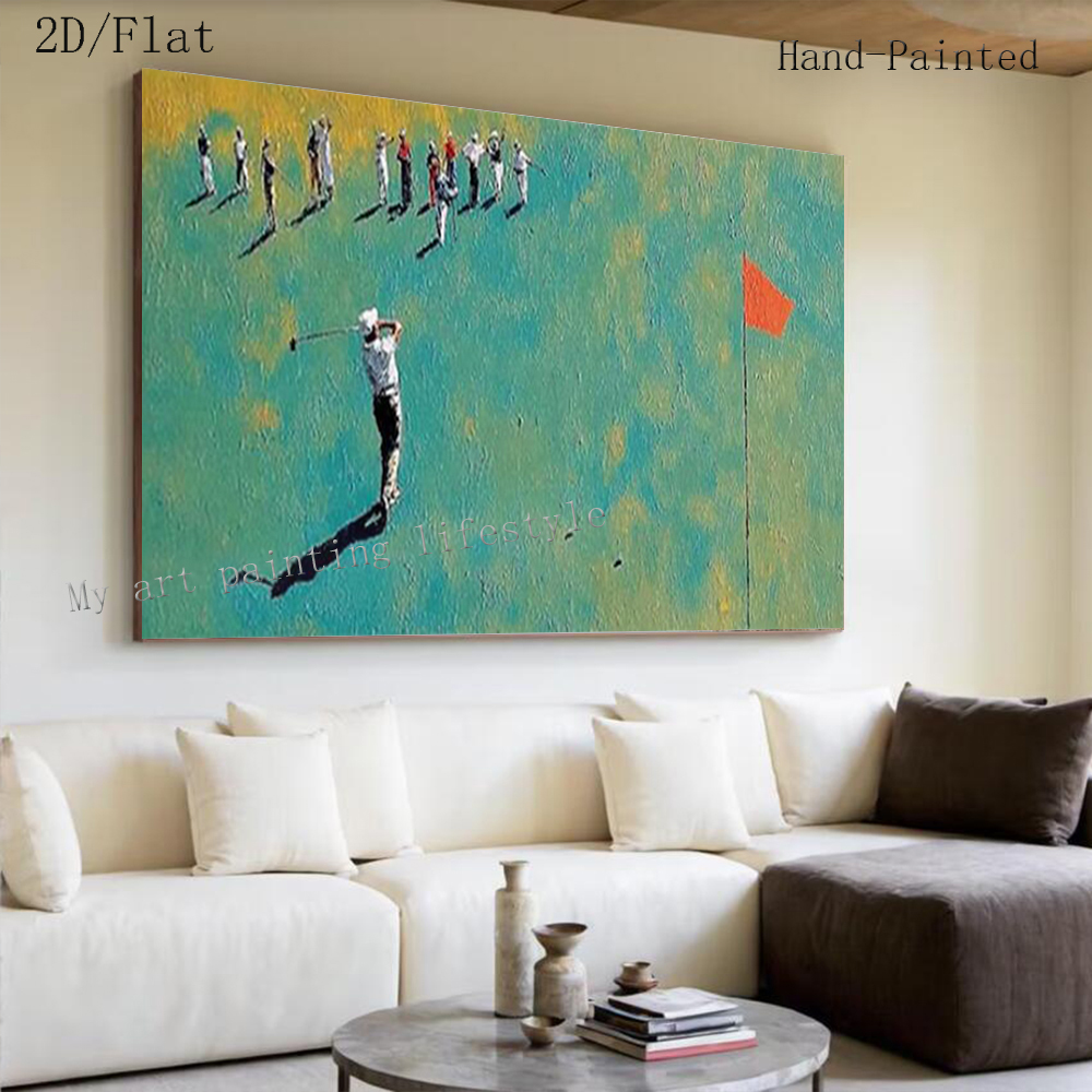 100% Handmade Abstract Oil Pai - Home Decor Enthusiast recension och pris