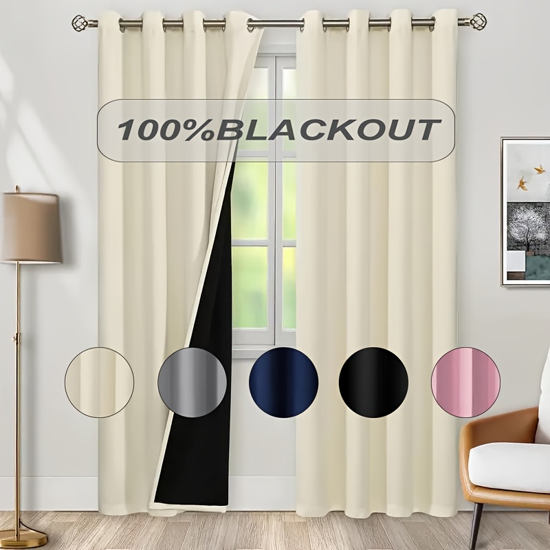 1pc 100% Blackout Curtain with - Home Decor Wall Panels recension och pris