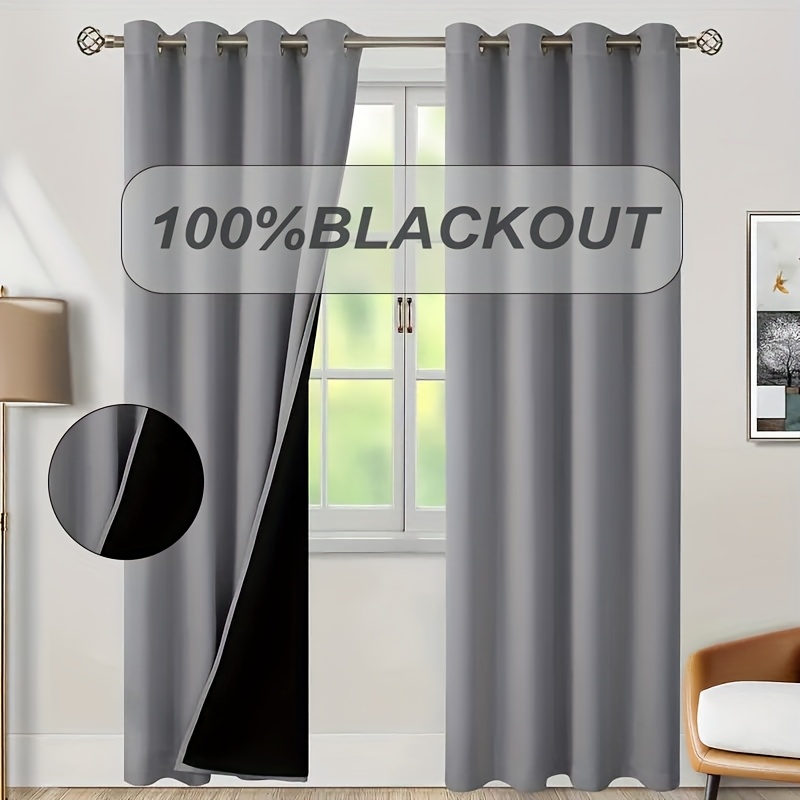 1pc 100% Blackout Curtain with - Home Decor Wall Panels recension och pris