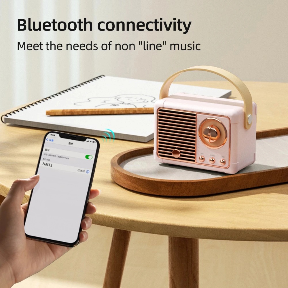 Retro Bluetooth Speaker Vintag - Home Decor Range recension och pris