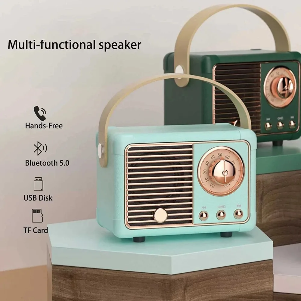 Retro Bluetooth Speaker Vintag - Home Decor Range recension och pris