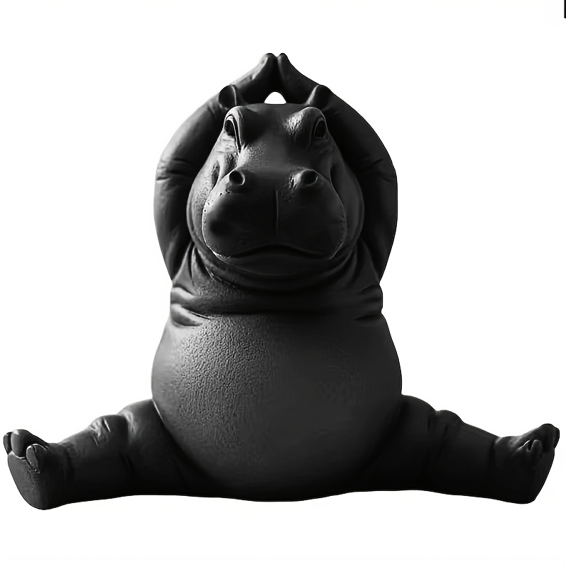 1 X Hippo Statue Ornament - Du - Home Decor Enthusiast recension och pris