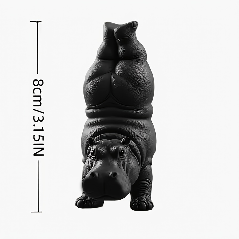 1 X Hippo Statue Ornament - Du - Home Decor Enthusiast recension och pris