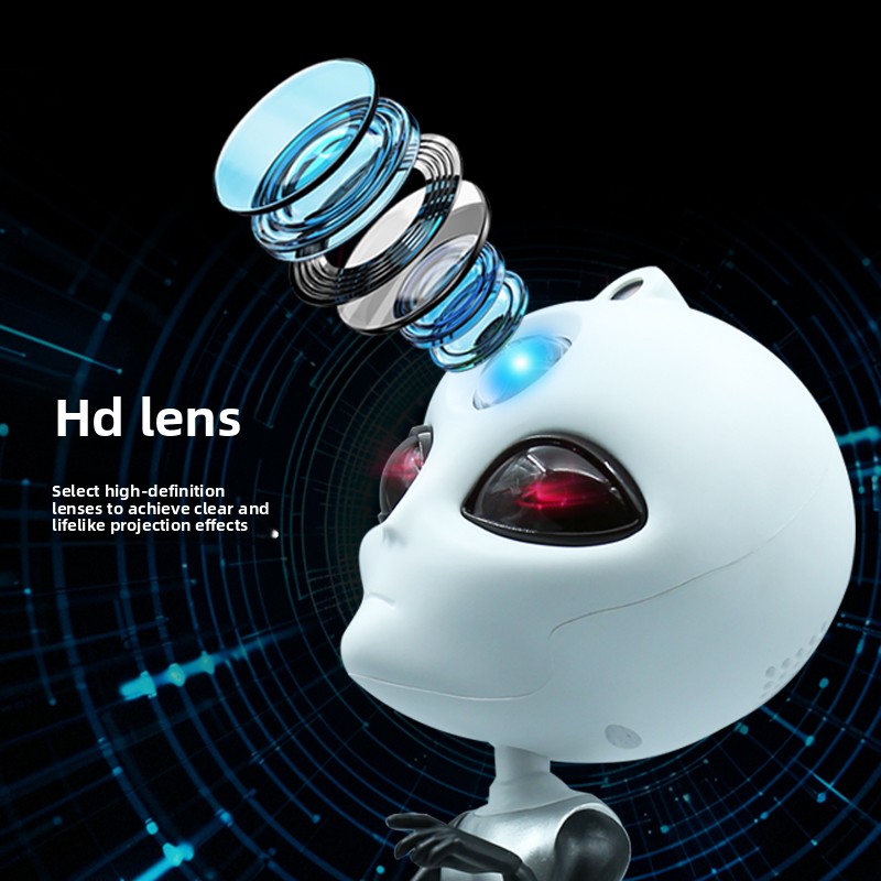 Alien Galaxy Star Projector wi - Home Decor Range recension och pris