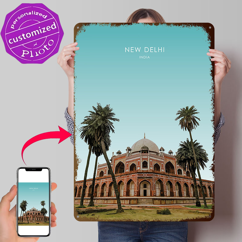 New Delhi India Artwork 3D Pri - Home Decor Delhi recension och pris
