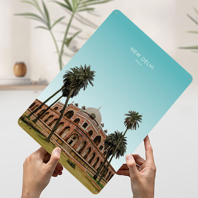 New Delhi India Artwork 3D Pri - Home Decor Delhi recension och pris