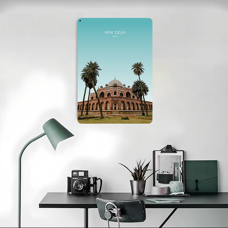 New Delhi India Artwork 3D Pri - Home Decor Delhi recension och pris